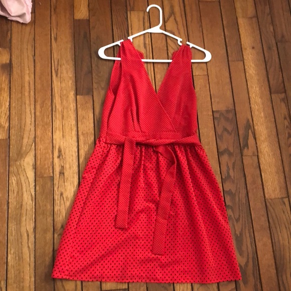 Red and black polka dot dress - Picture 1 of 2
